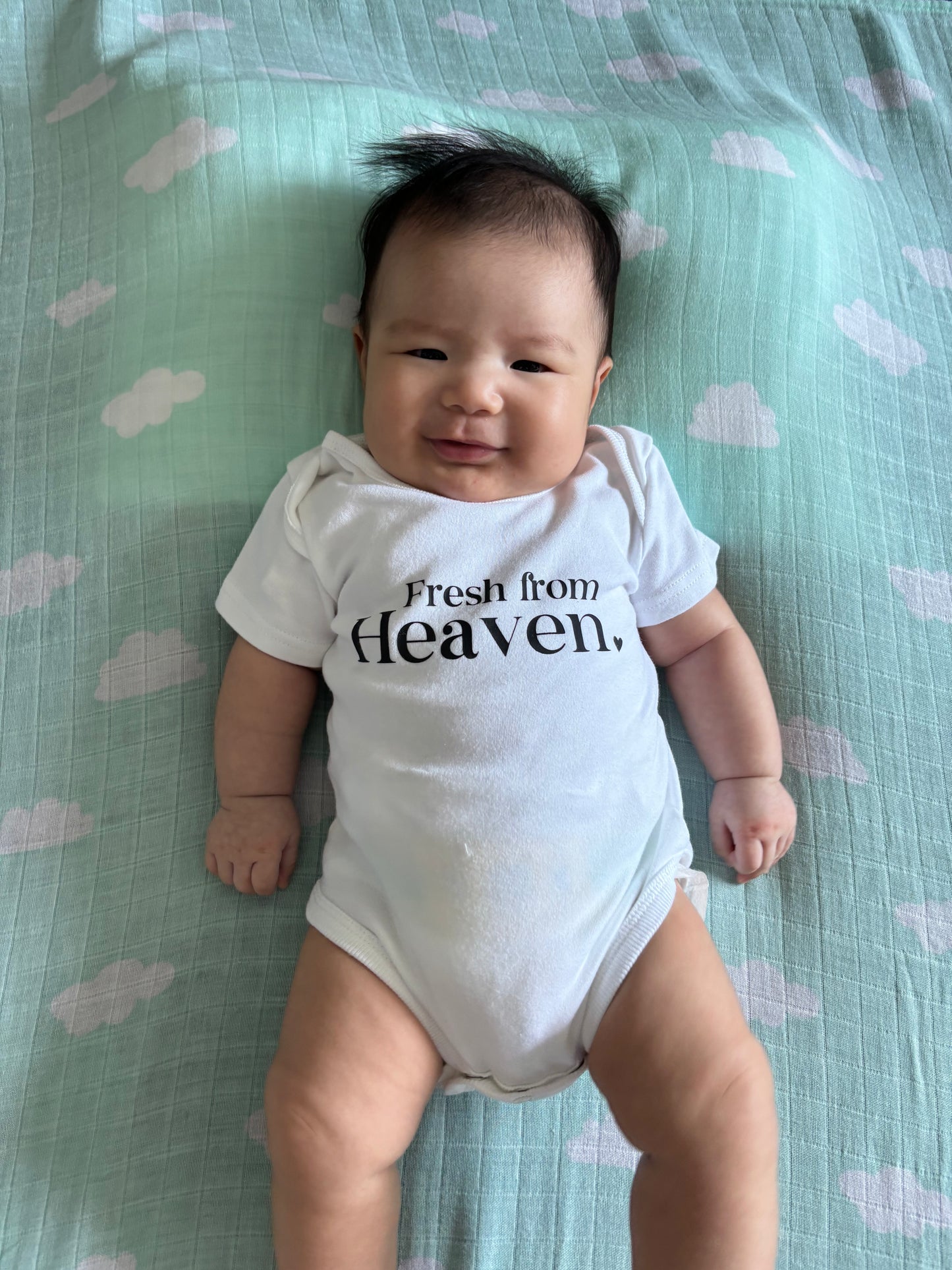 Fresh From Heaven (Heart) | Onesie