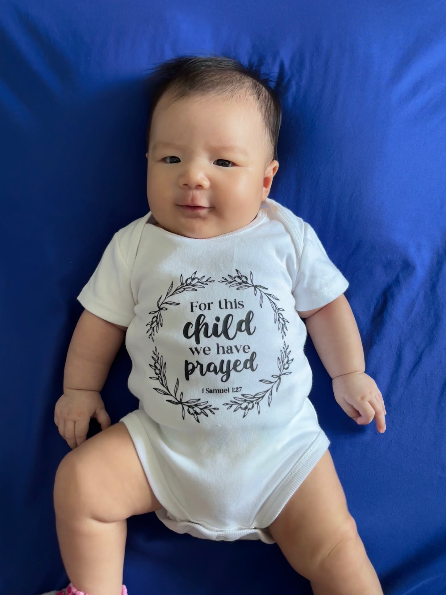 For This Child We Have Prayed | Onesie