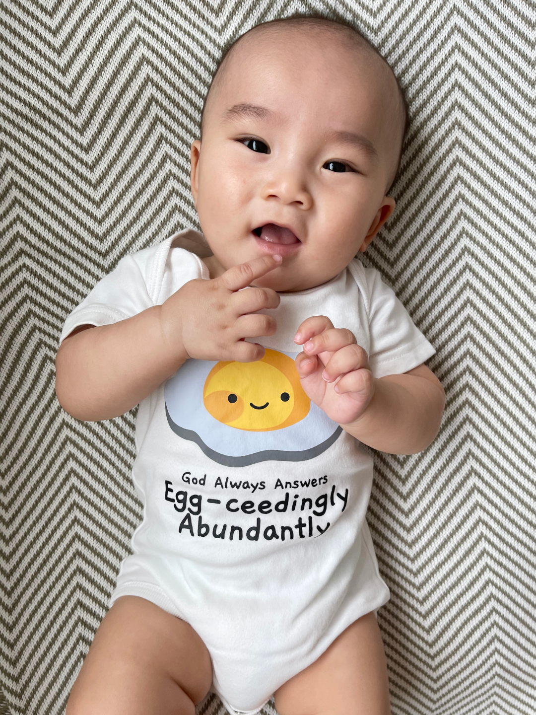Egg-ceedingly Abundantly | Onesie
