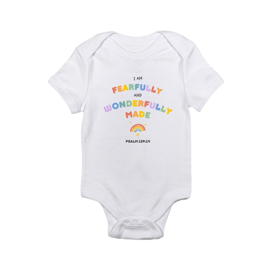 I Am Fearfully & Wonderfully Made | Onesie