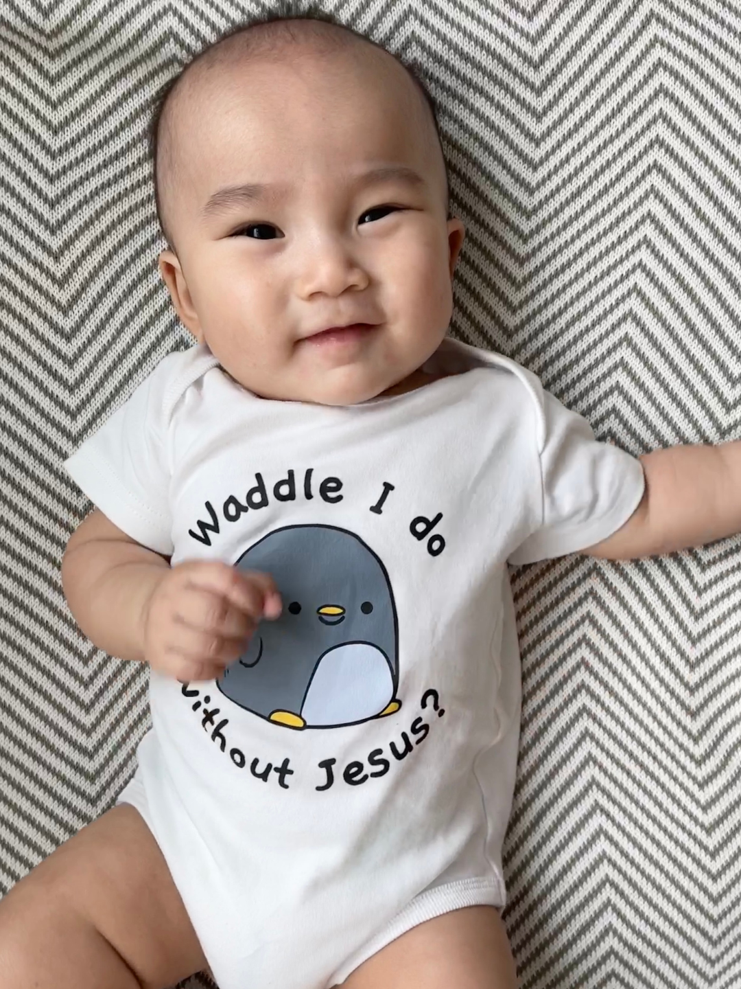 Waddle I do without Jesus? | Onesie